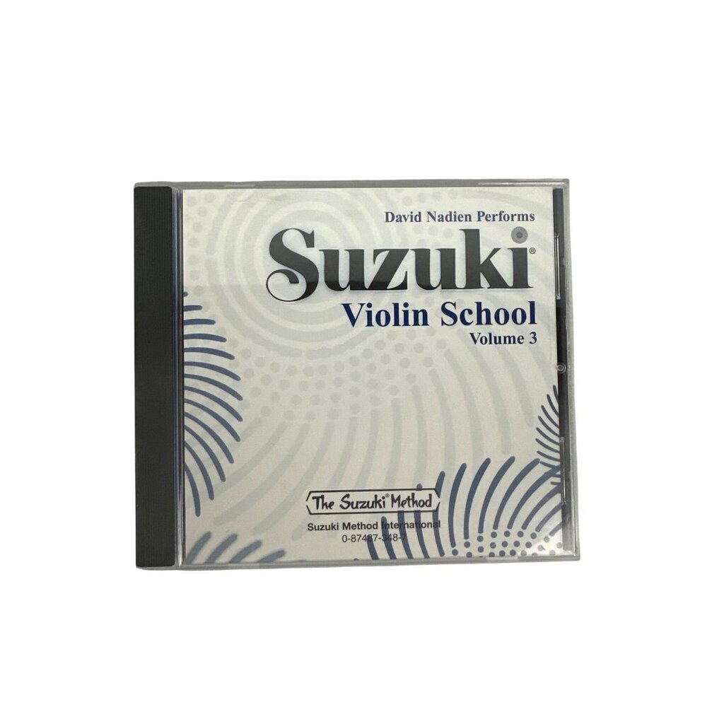 David Nadien Suzuki Violin School Vol 3 CD 1986 Classical Education Like New